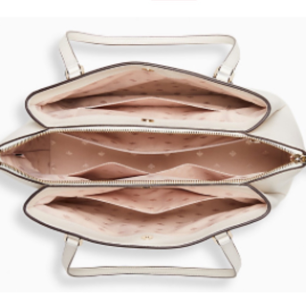 💕♠️ NWT kate spade ♠️💕 Monet Triple Compartment Tote - Picture 10 of 12